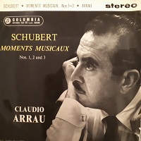 �Columbia : Arrau - Schubert Moment Musicaux