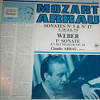 �RCA : Arrau - Mozart, Weber