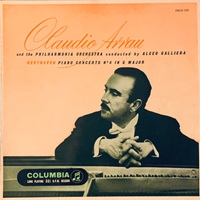 Columbia : Arrau - Beethoven Concerto No. 4