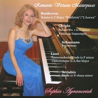 �Sophia Agranovich : Arganovich - Romantic Virtuoso Pieces