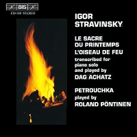 �BIS : Achatz, Pontinen - Stravinsky Works