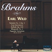 �Ivory Classics : Wild - Brahms Sonata No. 3, Pieces