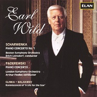 �Elan Recordings : Wild - Paderewski, Scharwenka