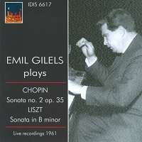 �Istituto Discografico Italiano : Gilels - Chopin, Liszt