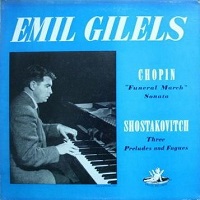 �Angel : Gilels - Chopin, Shostakovich