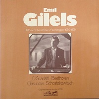 �Eurodisc : Gilels - Historic Recordings