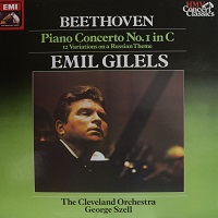 �HMV : Gilels - Beethoven Concerto No. 1, Variations