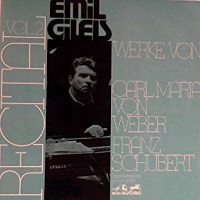 �Melodiya : Gilels - Schubert, Weber