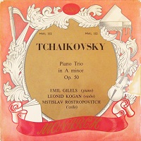 �Monarch : Gilels - Tchaikovsky Trio