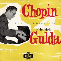 �Decca : Gulda - Chopin Ballades