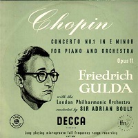 �Decca : Gulda - Chopin Concerto No. 1