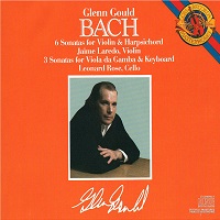 �CBS Masterworks : Gould - Bach Violin & Violin de Gamba Sonatas