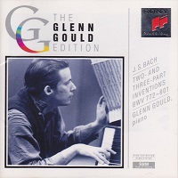 �Sony Classical Glenn Gould Edition : Gould - Bach Two & Three Part Inventions