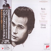 �Sony Japan : Gould - Bach Two and Three Part Inventions