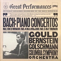 �CBS : Gould - Bach Concertos 1, 4 & 5
