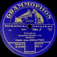 Grammophon : Arrau - Balakirev Islamey