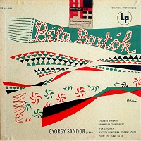 �Columbia : Sandor -  Bartok Works