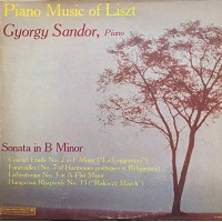 �Columbia Special Products : Sandor - Liszt Sonata
