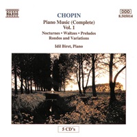 Naxos : Biret - Chopin Works Volume 01