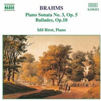 �Naxos : Biret - Brahms Sonata No. 3, Ballades