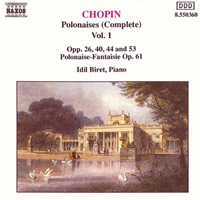 Naxos : Biret - Chopin Polonaises Volume 01