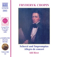 Naxos Chopin Complete Piano Music : Biret - Volume 12 - Scherzi, Impromptus