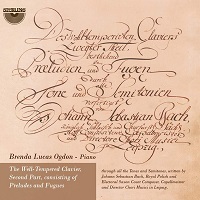 �Sterling : Lucas - Bach Well-Tempered Clavier Book II