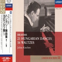 �London Japan New More 50 : Katchen - Brahms Waltzes, Hungarian Dances