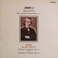 �London Stereo : Katchen - Brahms Paganini Variations, Handel Variations
