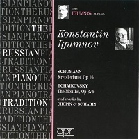 �Appian Russian Piano School : Igumnov - Chopin, Schumann, Tchaikovsky