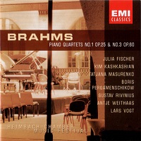 �EMI Classics : Vogt - Brahms Quartets 1 & 3