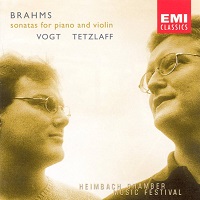 �EMI Classics : Vogt - Brahms Violin Sonatas 1 - 3
