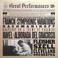 �CBS Great Performances : Fleisher - Rachmaninov, Franck