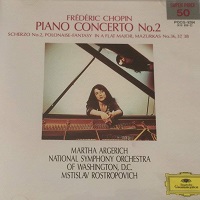 �Deutsche Grammophon : Argerich - Chopin Concerto No. 2, Scherzo No. 2, Mazurkas
