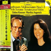 �Deutsche Grammophon Japan : Argerich - Beethoven Violin Sonatas 1 - 3