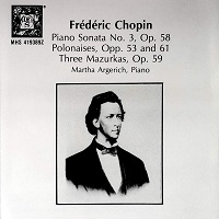 �Musical Heritage Society : Argerich - Chopin Sonata No. 3, Polonaises, Mazurkas