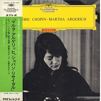 �Deutsche Grammophon  Japan : Argerich - Chopin Sonata No. 3, Polonaises, Mazurkas
