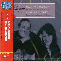 �Warner Classics Japan : Argerich - Chopin Concertos 1 & 2