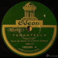Odeon : Arrau - Chopin Tarantelle