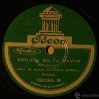 Odeon : Arrau - Chopin Etude No. 8