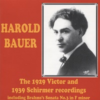Biddulph Recordings : Bauer - The 1929 & 1939 Schirmer Recordings