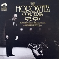 RCA : Horowitz - 1975 & 1976 Concerts