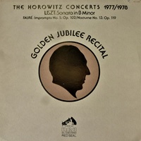 RCA : Horowitz - Golden Jubilee Recital