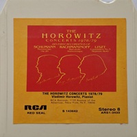 RCA : Horowitz - Liszt, Schumann, Rachmaninov