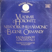 RCA : Horowitz - Rachmaninov Concerto No. 3
