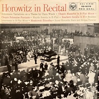 RCA : Horowitz - In Recital