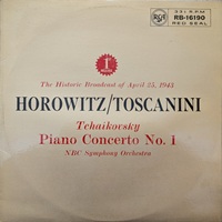 RCA : Horowitz - Tchaikovsky Concerto No. 1