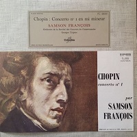 �Columbia : Francois - Chopin Concerto No. 1