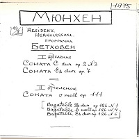 �Amateur Recording : Richter - Beethoven Recital
