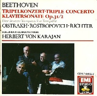 �EMI Studio DRM : Richter - Beethoven Triple Concerto, Sonata No. 17